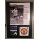 Signed photo of Wyn Davies the Manchester United footballer. 